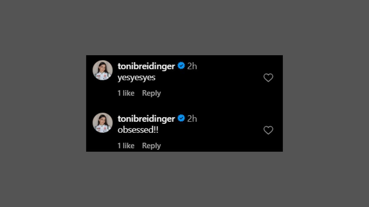 Toni Breidinger comments on Paige Bueckers and other WNBA rookies' apperance in a promo video. (Credits" @wnba/Instagram)